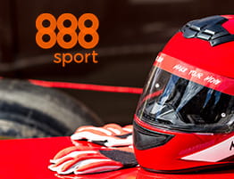 888sport ロゴとヘルメットと手袋
