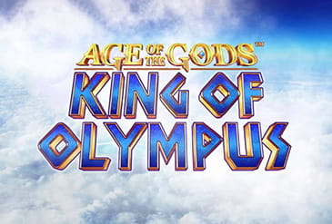 Age of the Gods King of Olympusスロットロゴ