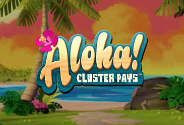 Aloha! Cluster Paysスロットロゴ