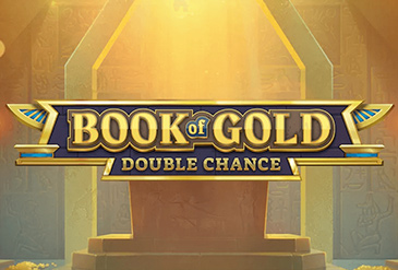 Book of Gold Double Chance スロットロゴ