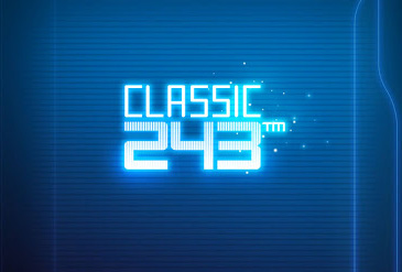 Classic 243 スロットロゴ