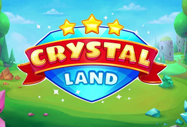 Crystal Land スロットロゴ