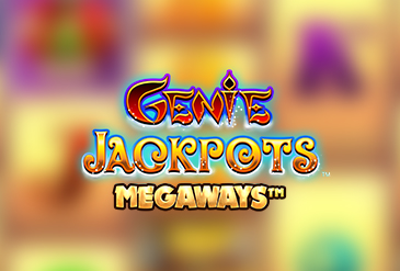 Genie Jackpots Megawaysスロットロゴ