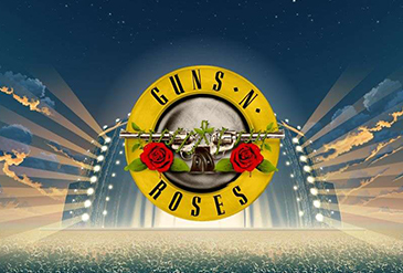 Guns N‘ Roses スロットロゴ 