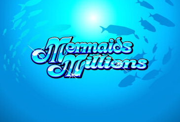Mermaids Miliions スロットロゴ
