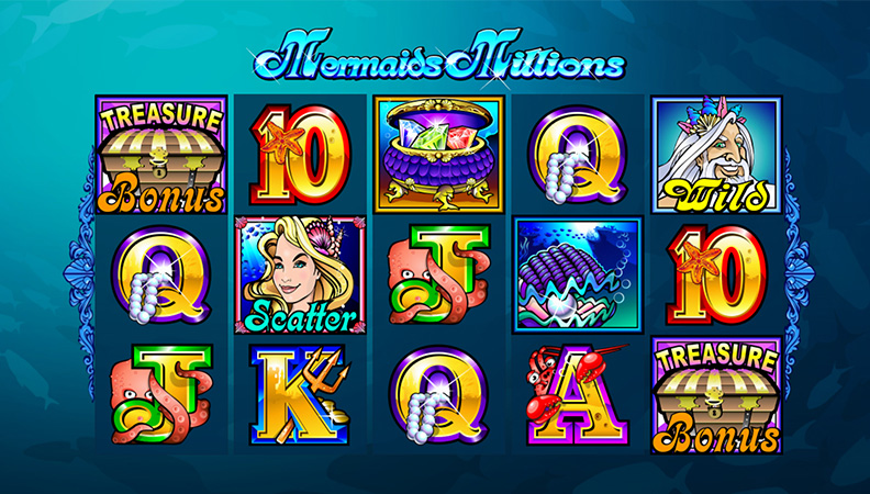 Mermaid’s Millions デモゲーム
