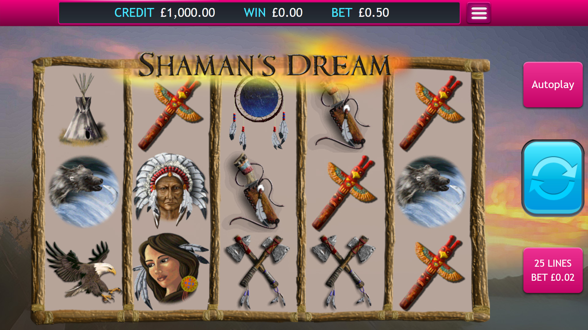 Shaman’s Dream デモゲーム