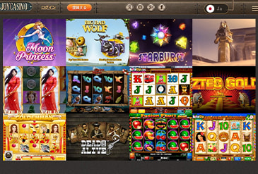 ジョイカジノのゲームセレクション