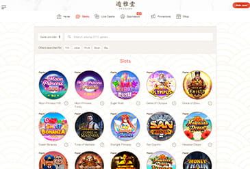 遊雅堂のホームページ画像