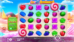 mBitcasino のスウィートボナンザ (Sweet Bonanza)