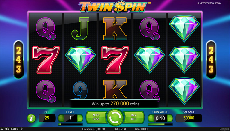 Twin Spin デモゲーム