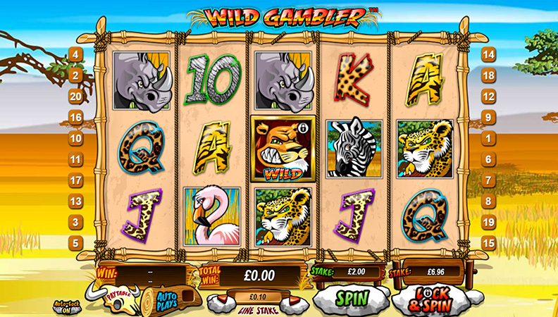 Wild Gambler デモゲーム